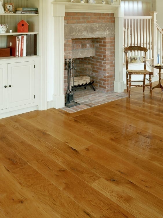 Unfinished 4 " # 1 White Oak flooring