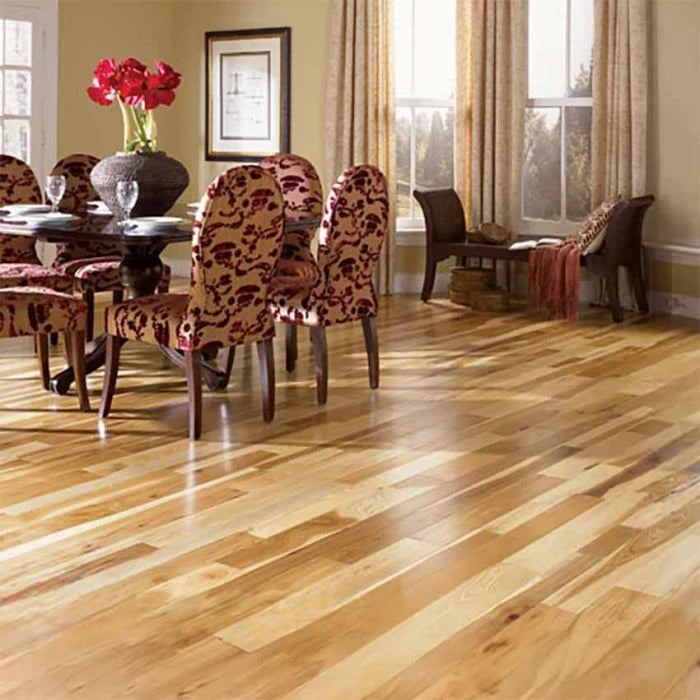 Pre-Finished Natural solid 3/4" x 3 1/4" Hickory $ 5.25 S/ft Delivered-Pallets-New width !