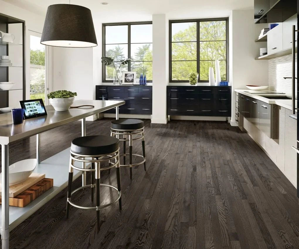 Prefinished Red Oak 3/4" x 3 1/4" Ocean Harvest Gray 22 S/t Box $ 90.00 Box + S/H- Limited Only 3500' Left !