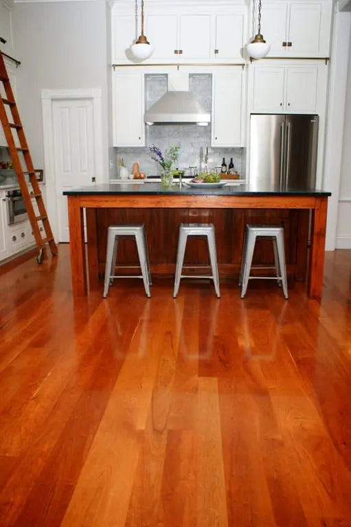 Unfinished US Cherry Hardwood Flooring $ 5.95 s/ft Delivered Free *