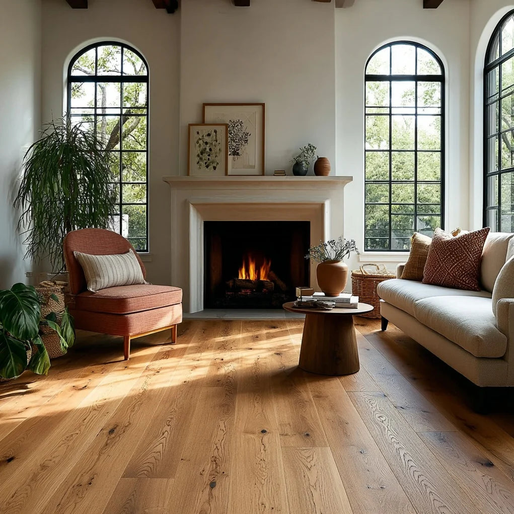 Character White Oak Flooring 3/4" x 5" random lengths to 10' Long $ 3.79 s/ft Plus Delivery !