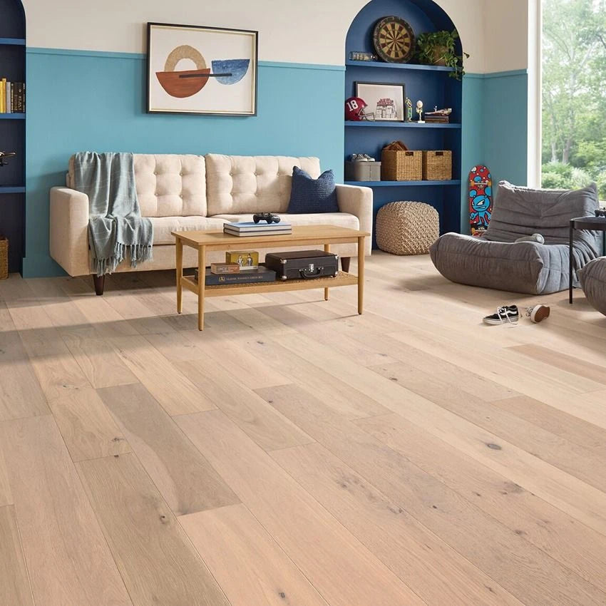 Pre-Finished Engineered White Oak 3/8" x 7 1/4" $130 BX-12+BX'S Delivered Free- 392ft or more