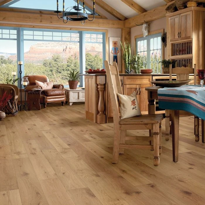 Pre-Finished Natural White Oak Eng. 3/8" x 7 1/4" Per BX-36 s/ft @ $ 115.00 Bx + Freight Charges -9K' In Stock